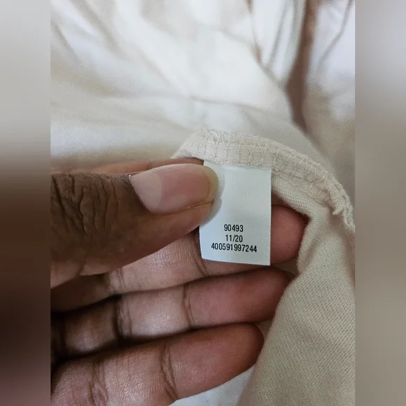 Fila Off-white Heritage Tapered Long Sleeve Tshirt - Picture 7 of 7